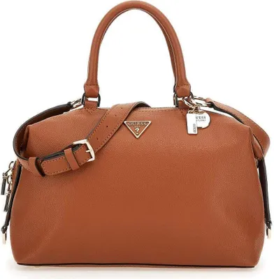 Produktbild von GUESS Kersti Damen Handtasche in Braun, Maße: Länge 31 cm, Breite 13 cm, Höhe 18 cm