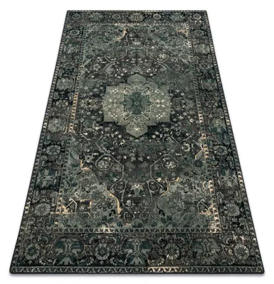 Zdjęcie produktu dla Dywan wełniany POLONIA Dukato Ornament iron  zielony 170x235 cm