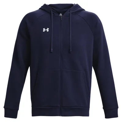 Productafbeelding van Under Armour - "Sportstyle Rival" hoodie met volledige rits voor heren, model PP4174 (XL) (Donker marineblauw)