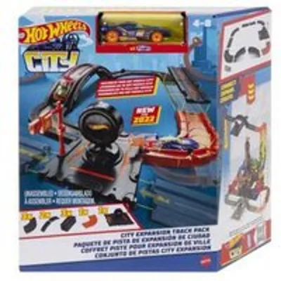 Obrázok produktu pre Hot Wheels City HDN95, Súprava vozidla a dráhy, 4 rok / roky, Plast, Viacfarebný, Modrá, Oranžová