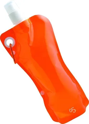 Image de Baladéo Trinkbeutel 'Kinzig' orange 0.5L