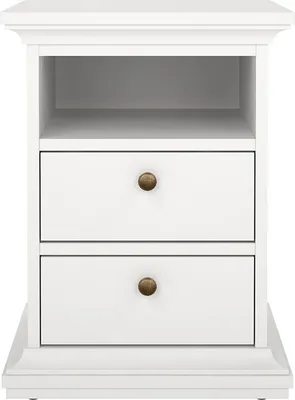 Immagine prodotto di Comodino Venice larghezza 43 cm, altezza 58 cm bianco.