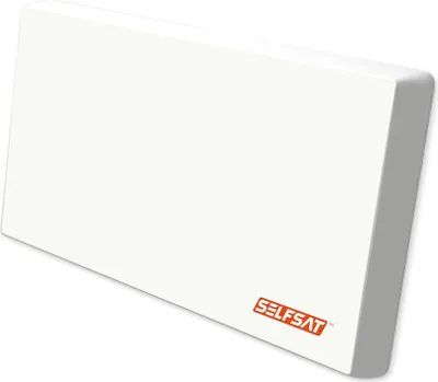 Produktbild von SELFSAT SAT-Flachantenne H22D4+, mit Quad LNB