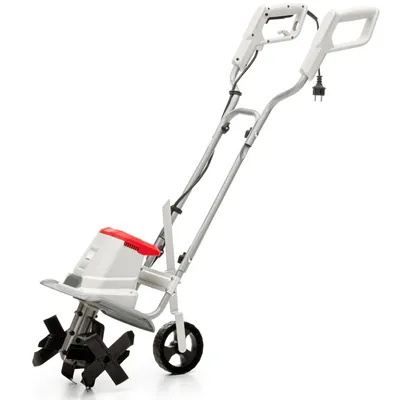 Produktbild von IKRA Elektro Motorhacke IET 1030 | 1080 W | 30 cm Arbeitsbreite | Arbeitstiefe bis 20 cm | Überlastschutz | Transportrad & klappbares Gestänge