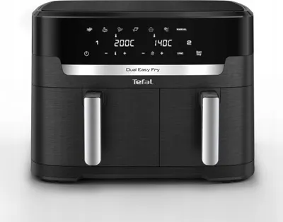 Produktbild von Tefal Easy Fry Dual XXL EY9428E0, Heißluftfritteuse, 11 l, 40 °C, 220 °C, 10 Person(en), Doppel