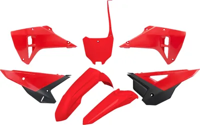 Produktbild von Verkleidungskit UFO PLAST 7-teilig Verkleidungssatz Kunststoff für Honda CRF R X RX 250 / 450 ccm Bj. 2025 - 2026, Farbe:rot / schwarz