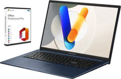 Produktbild von ASUS Notebook 17,3 FullHD Core i7-1255 10-Kern 24GB RAM 1TB Intel Iris Win 11 Office Pro