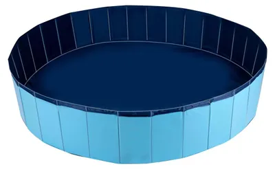 Produktbild von maxxpro Hundepool 160 x 30 CM - Große Hunderassen - Faltbar - Anti-Rutsch-Boden - mit Entleerungsventil - Blau