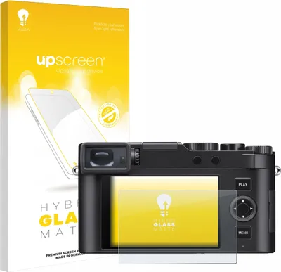 Produktbild von upscreen Entspiegelungs Schutzglas für Leica D-Lux 8 Schutzfolie Panzer Folie Glas Display Schutz matt