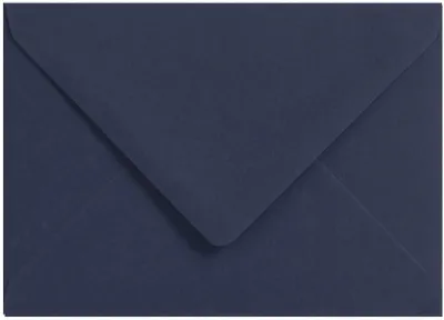 Productafbeelding van C5 Gekleurde Enveloppen - Kaarten Brieven - Wenskaarten Versturen - 100gsm Document Gewicht - 10 Stuks - Donkerblauw