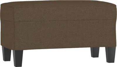 Produktbild von Sitzbank Braun 70x35x41 cm Stoff