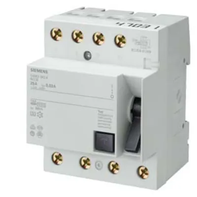 Produktbild von Siemens 5SM3646-6-FI-SCHUTZSCHALTER TYP A 63A 3+N-POL IFN 300MA 400V