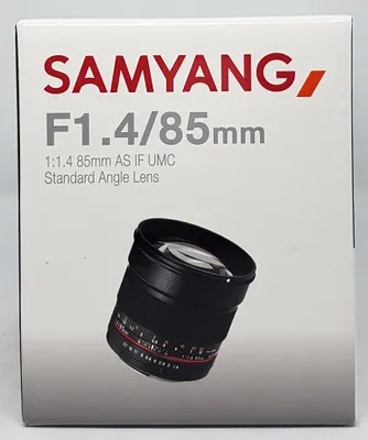 Obrázek produktu pro Samyang 85mm F1.4 AS IF UMC, 9/7, Sony E