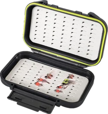 Produktbild von Tragbare Aufbewahrungsbox für Angelköder, Fliegen und Haken, Outdoor-Angelköder-Organizer-Set