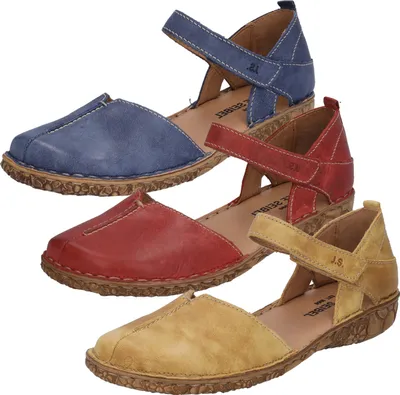 Produktbild von Josef Seibel Damen Ballerinas Spangenballerina Leder 79542-258 Rosalie 42, Größe:42 EU, Farbe:Rot