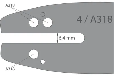Obrázek produktu pro ŽULOVÝ vodítko 40 cm 3/8 palce 1,3 mm 160SXEA318