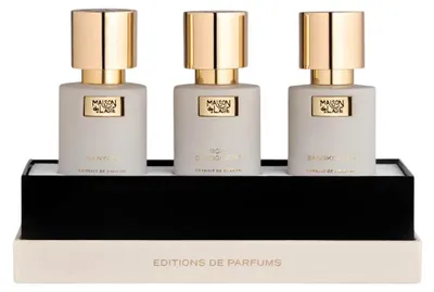 Produktbild von Editions De Parfums Fraiche Set Maison De L'Asie: Nanyang, Parfum-Extrakt, Unisex, 15 ml + Bois d'Indonesie, Parfum-Extrakt, Unisex, 15 ml + Bangkok 9/9, Parfümextrakt, Unisex, 15 ml