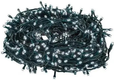 Image de Guirlandes LED pour décoration de Noël (500 lumières blanc froid)