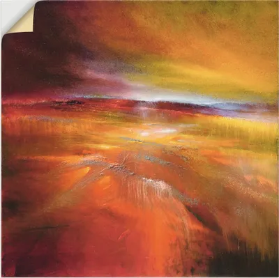 Produktbild von ARTland Wandbild, selbstklebend Ernteland Größe: 30x30 cm