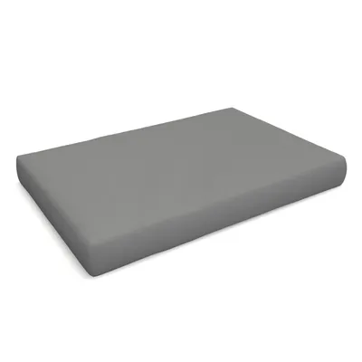 Immagine prodotto di POKAR Cuscini per pallet Cuscini per pallet sfoderabili Divano per pallet, Dimensioni: cuscino di seduta 120 x 80, Colore: Grigio - Impermeabile