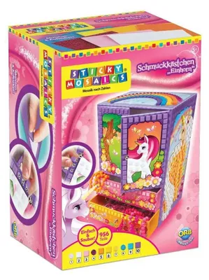 Obrázek produktu pro Šperkovnice Sticky Mosaics Magical Unicorn