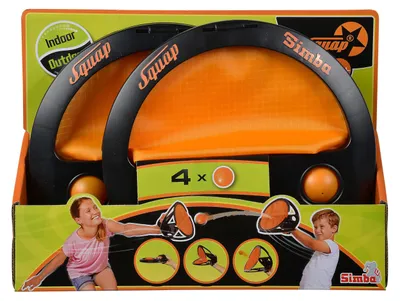 Produktbild von Simba Squap Fangballspiel (2er Set) – Wurf- und Fangspiel für Kinder ab 6 Jahren