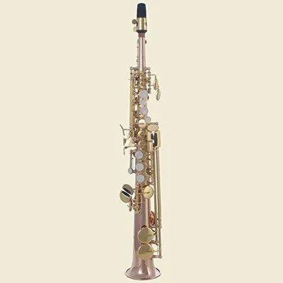 Produktbild von Sopransaxophon, Sopran-Saxofon, vergoldetes Messing, lackiert