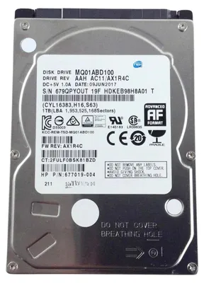 Immagine prodotto di HDD 2,5" SATAII 1TB Toshiba MQ01ABD100 5400rpm 8MB Cache