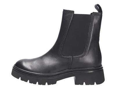Produktbild von Gabor Damen Chelsea Boots/ Stiefeletten Schwarz Glattleder Größe: 42,5