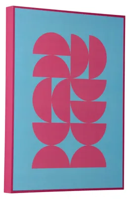 Produktbild von WANDOBJEKT Geometric - Blau - 3/30/40 cm