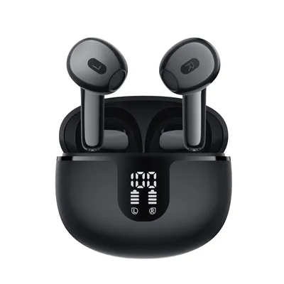Obrázek produktu pro Lobwerk Bluetooth 5.3 sluchátka do uší Bezdrátová vodotěsná bezdrátová sluchátka do uší Sluchátka USB-C LED displej