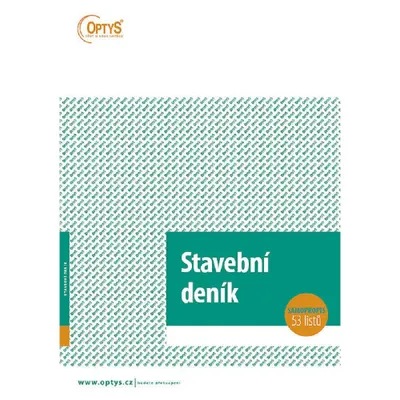 Image de Agenda de construction Optys, A4, numéroté, autocopiant, 53 feuilles