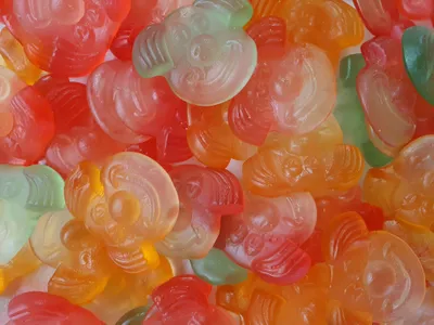 Produktbild von De Bron Gom Clowns Fruchtgummi Zuckerfrei 1 kg