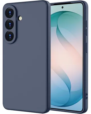 Produktbild von Hülle für Samsung Galaxy S26, Slim Liquid Silikon Gel Gummi Stoßfest Schutzhülle Grau
