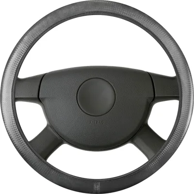 Produktbild von WALSER Lenkradhülle Top Grip Carbon - 38 cm schwarz
