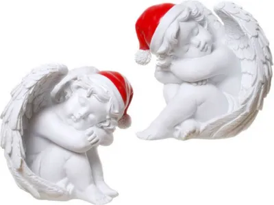 Produktbild von 2er Set Weihnachts Engel träumend 7,5cm