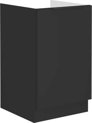 Produktbild von Unterschrank Siena schwarz 50 ZL 1F BB
