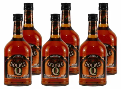 Produktbild von Double Q Blended Scotch Whisky (6 x 0,7L)