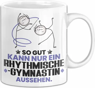 Produktbild von RhythmischeGymnastin Geschenk Tasse So Gut Kann Nur Ein RhythmischeGymnastin Aussehen Geschenkidee Kaffee-Becher (Weiß)