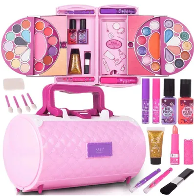 Produktbild von Kinderschminke Set Schminkkoffer Waschbares&Safe Make up Schminkset Spielzeug