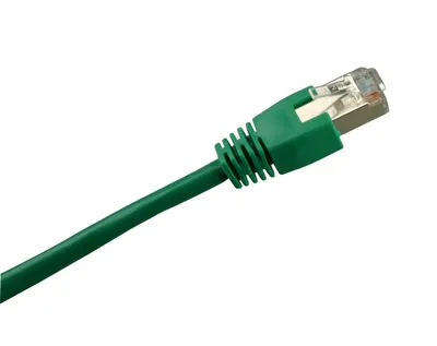 Produktbild von Patchkabel RJ45 Cat.5e SFTP (grün, 10 Meter)