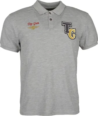 Produktbild von Top Gun Poloshirt TG202120071 Herren grey mélange XXL