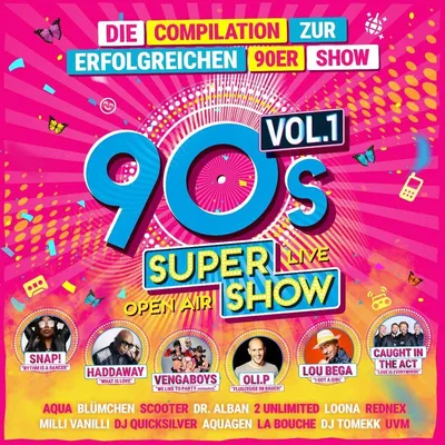 Produktbild von 90s Super Show Vol. 1 (2CD)