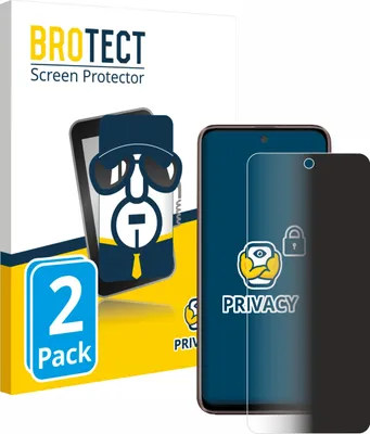Produktbild von 2x BROTECT Sichtschutzfolie für HTC U23 Anti-Spy Privacy Sichtschutz Blickschutz Folie Blaulicht-Schutz