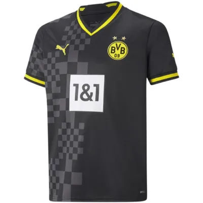 Produktbild von PUMA BVB AWAY Jersey Replica Jr PUMA BLACK-ASPHALT 176