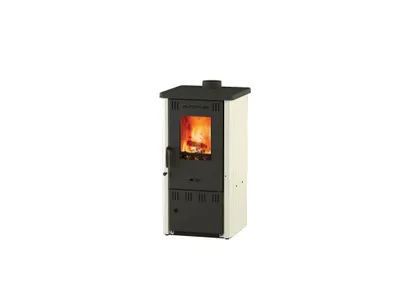 Obrázek produktu pro ALFA PLAM, krbová kamna ELITA II ECO 6,5 kW, slonová kost
