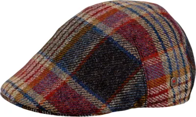 Image de Balke Casquette à carreaux déformable en laine Donegal