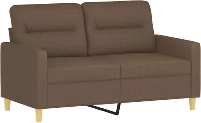Obrázok produktu pre vidaXL 2-miestna pohovka hnedá 120 cm látka