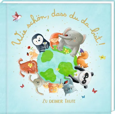 Produktbild von Geldkuvert-Geschenkbuch - Wie schön, dass du da bist!