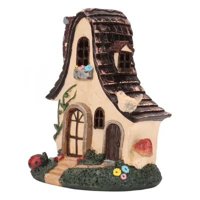 Obrázek produktu pro Sochy zahradních domků,Ornament zahradního domku,Figurky zahradních domků z pryskyřice,Venkovní sochy zahradních domků,Zahradní ornament,Zahradní kolekce